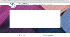 Desktop Screenshot of calzificiorossanigo.it